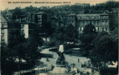 Saint-Etienne Monument des Combattants -
													42 Loire
												