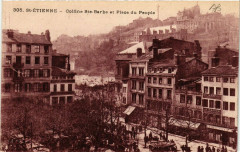 Saint-Etienne Colline Sainte-Barbe et Place du Peuple -
													42 Loire
												