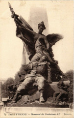 Saint-Etienne - Monument des Combattants à Saint-Étienne