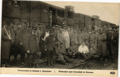 Prisonniers et blessés a Roanne - Prisonniers et blessés a Roanne à Roanne