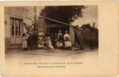 Ouevre des enfants a la Montagne - Parents nouriciers et enfants