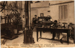 Manufact. d'Armes et Cycles de Saint-Etienne - Laboratoire d'Essais