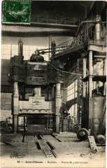Aciéries de Saint-Etienne - Presse de 4 000 tonnes -
													42 Loire
												