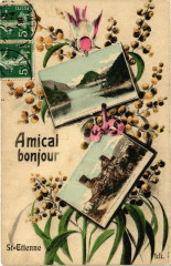 Amical bonjour-Saint-Etienne