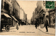 Roanne - Rue du Lycée à Roanne
