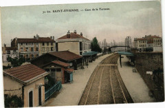 Saint-Etienne - Gare de la Terrasse à Saint-Étienne