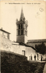 Saint-Marcellin - Clocher du XIIIe siecle à Saint-Marcellin