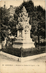 Grenoble - Monument de Daudard de Lagrée à Grenoble