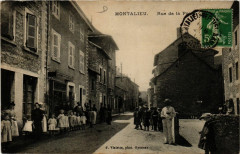Montalieu - Rue de la Poste