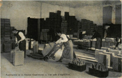 Fabrication de la Grande-Chartreuse - Une Salle d'expedition