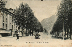 Grenoble - Le Cours Saint-Andre à Grenoble