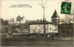 Septemes - Le Chateau d'Albon vu du Village France