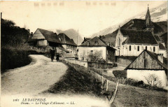 Le Village d'Allemont - Oisans - Le Dauphine France