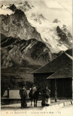 La Dauphine - La Grave Vue de la Meije France
