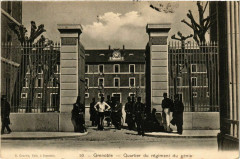 Grenoble - Quartier du Regiment du Genie France à Grenoble