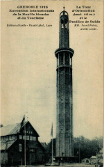Exposition Internationale de la Houille blanche et du Tourisme - La Tour d'Orientation à Grenoble