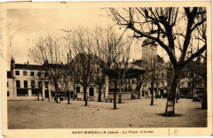 Saint-Marcellin - La Place d'Armes à Saint-Marcellin