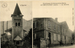 Le Moutaret - L'Eglise - La Mairie - Env. d'Allevard-les-Bains -
																					38580 Le Moutaret
																			