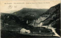 Villard-de-Lans - Route des Gorges de la Bourne et des Goulets à Villard-de-Lans