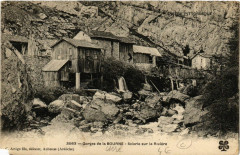 Gorges de la Bourne - Scierie sur la Riviere