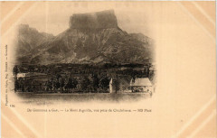 De Grenoble a Gap. - Le Mont Aiguille vue prise de Chiciliane à Grenoble