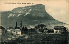 Myans (Savoie) et Mont Granier (1988 m alt)