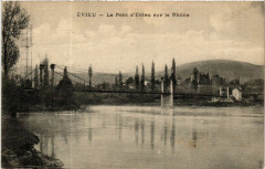 Evieu - Le Pont d'Evieu sur la Rhone
