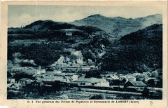 Vue générale des Usines de Papeterie et Cartonnerie de Lancey
