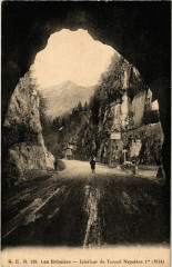 Les Echelles - Intérieur du Tunnel Napoleon 1 er (1814)