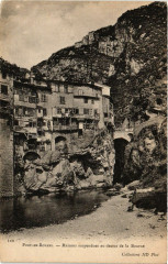 Pont-en-Royans - Maisons suspendues au-dessus de la Bourne à Pont-en-Royans