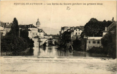 Pont-de-Beauvoisin - Les Bords du Guiers pandant les grosses