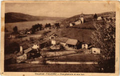 Dauphiné - Paladru - Vue générale et son Lac