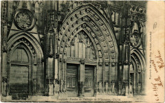 Dauphiné - Porche de l'Abbaye de Saint-Antoine