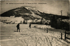 Massif de Chartreuse - Le Sappey en hiver - Chamachaude