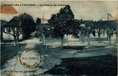 Buvin-les-Avenieres - La Place et les Ecoles -
																					38630 Les Avenières Veyrins-Thuellin
																			