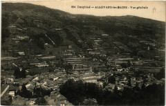 Dauphiné - Allevard-les-Bains - Vue générale à Allevard