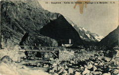 Dauphiné - Vallée du Veneon - Paysage a la Berarde