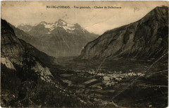 Bourg d'Oisans - Vue générale - Chaine de Belledonne -
													38 Isère
												