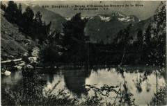 Dauphiné Bourg d'Oisans lesSources de la Rive et Belledonne