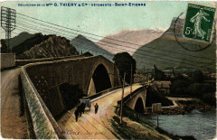 Carte postale ancienne Les Ponts
                                                                     au Pont-de-Claix
                                