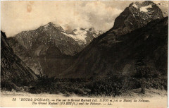 Bourg d'Oisans Vue sur le Grand Rachail (alt.3070 m) et le Massif -
													38 Isère
												
