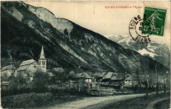 Bourg-d'Oisans et Eglise -
													38 Isère
												