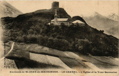 Env. de Saint-ean-de-Maurienne - Le Chatel - L'Eglise et la Tour