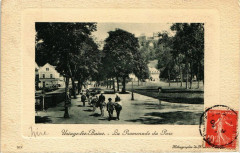 Uriage-les-Bains - La Promenade du Parc -
													38 Isère
												
