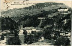 Dauphiné Uriage-les-Bains Au fond la sommer de Chamechande 2087
