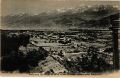 Panorama des Alpes et de la vaifée du Grais vaudan vu de Bouqueron