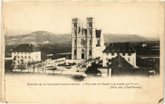 Route de la Grande-Chartreuse - L'Eglise de Saint-Laurent