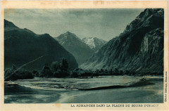 La Romanche dans la Plaine du Bourg d'Oisans