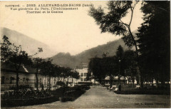 Allevard-les-Bains - Vue générale du Parc à Allevard