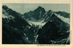 Les Ecrins vus de la Tete de la Maye